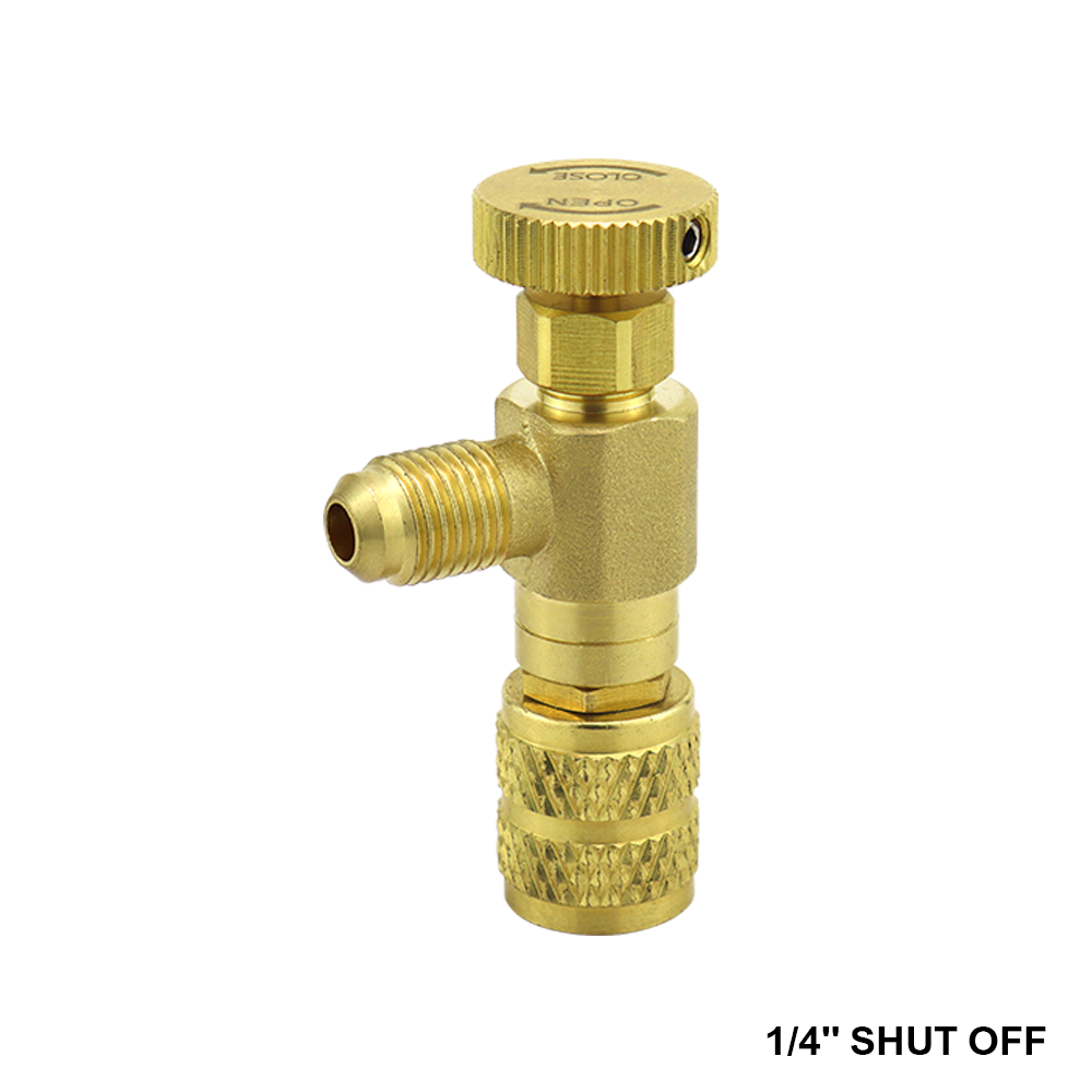 Vanne d'arrêt standard 1/4'' R404 R134