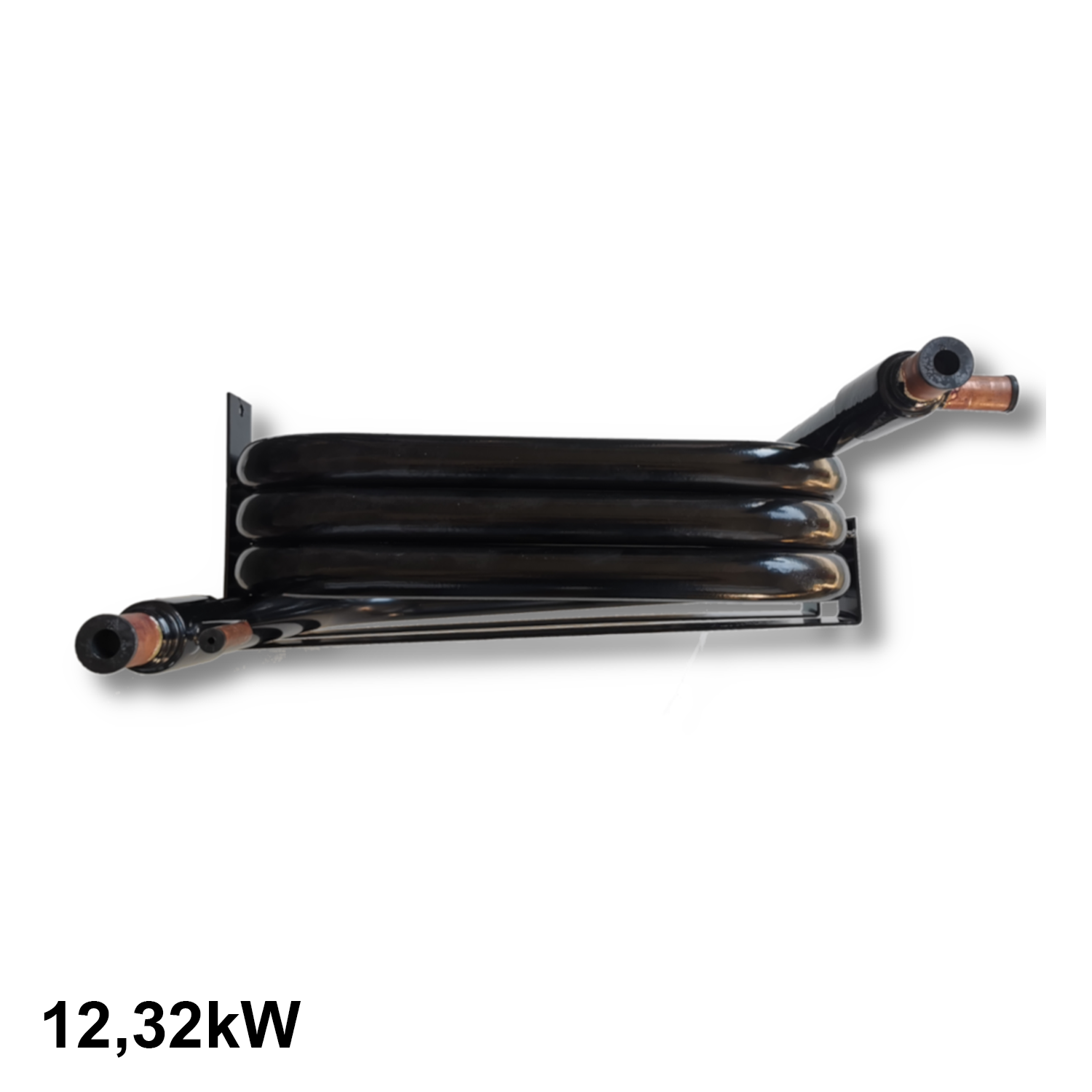 12.32 kW Coaxial Water Condenser for Refrigeration System
