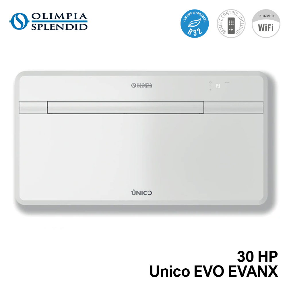 Résistance auxiliaire chaude et froide OLIMPIA UNICO EVO 30 HP EVANX WiFi