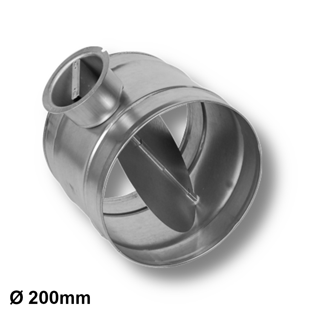 CLDF/T Amortisseur circulaire étanche à l'air Ø 200 mm