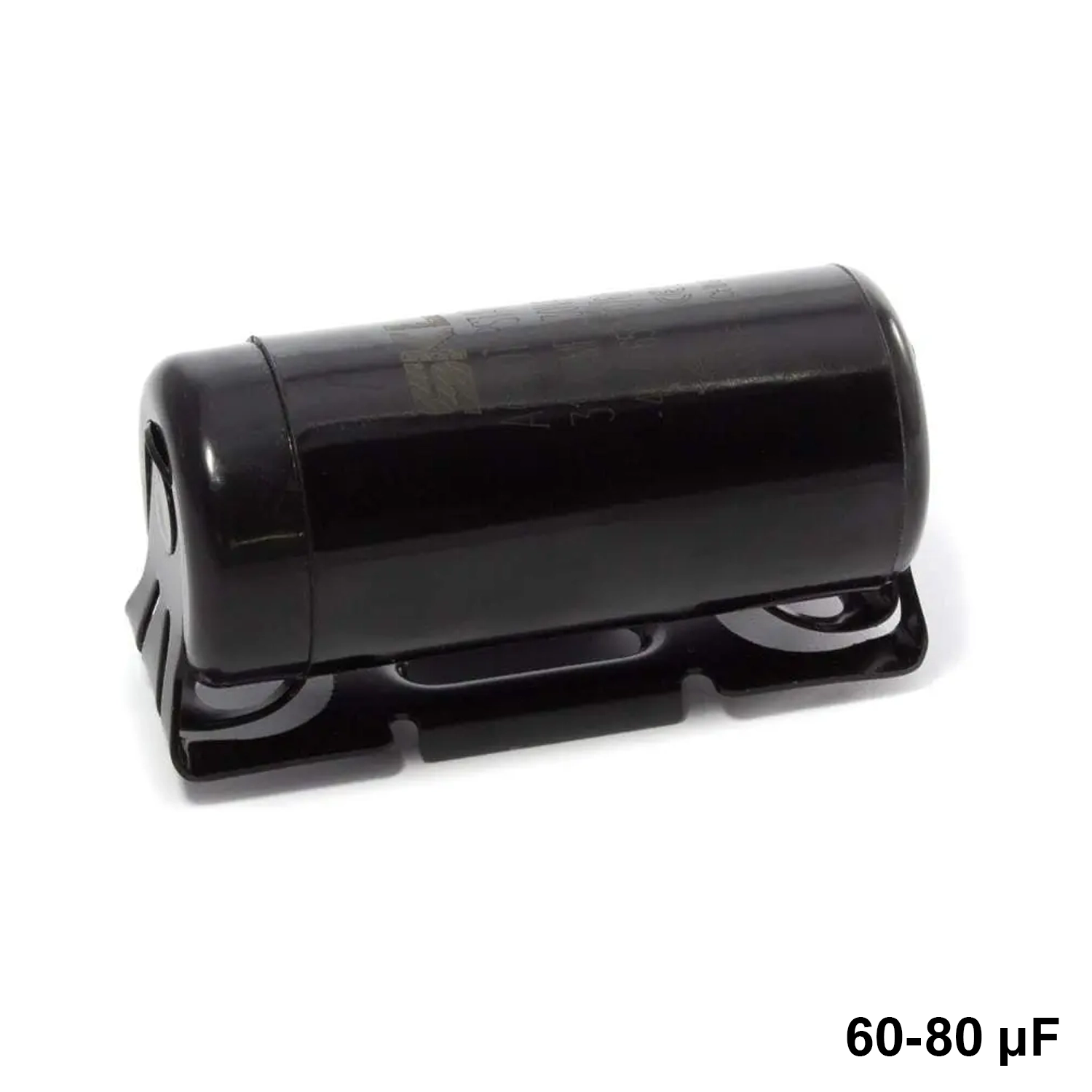 Condensateur de démarrage pour moteurs électriques 60 - 80 µF - 330 Vca - 50/60 Hz