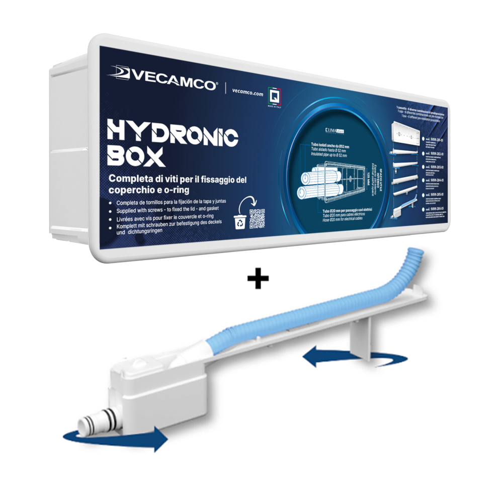 Boîtier de siphon intégré HYDRONIC BOX pour systèmes de climatisation split hydroniques