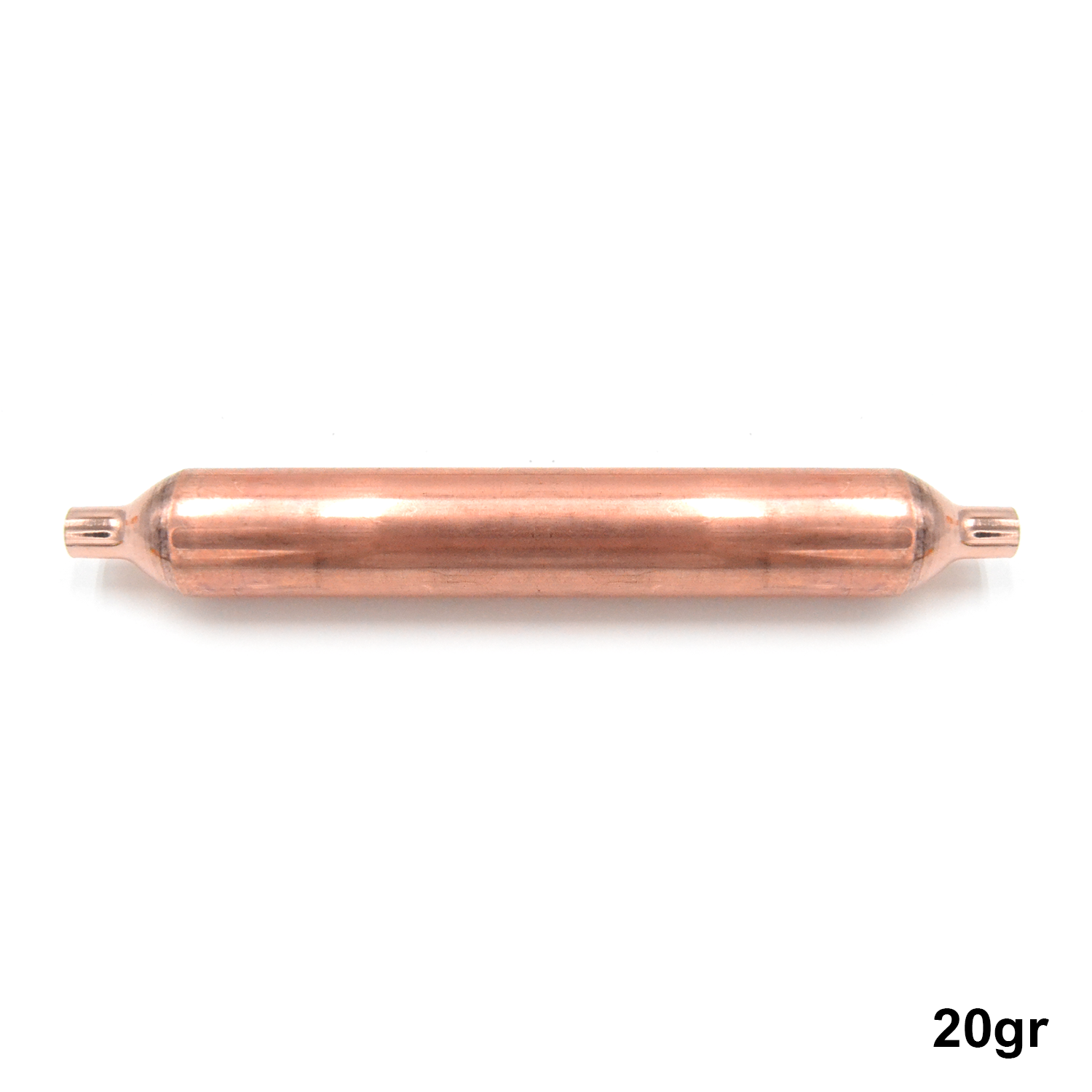 Filtre déshydrateur de 20 g/mol, raccords 6,1 x 6,1 mm – pour circuits frigorifiques