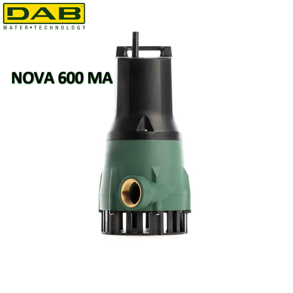 Pompe submersible DAB NOVA 600 MA pour le drainage des eaux claires