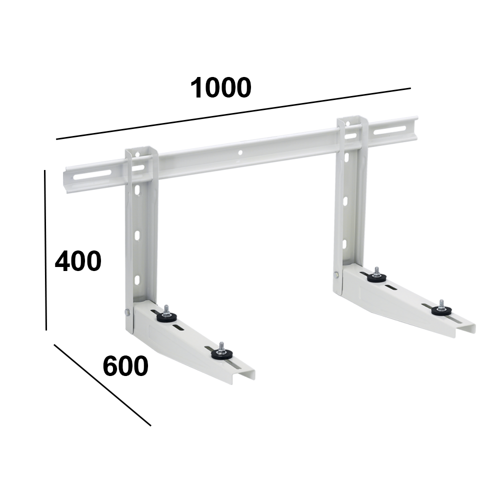 Unité de support pour climatisation externe PREMIUM - bras de 60 cm - capacité 160 kg