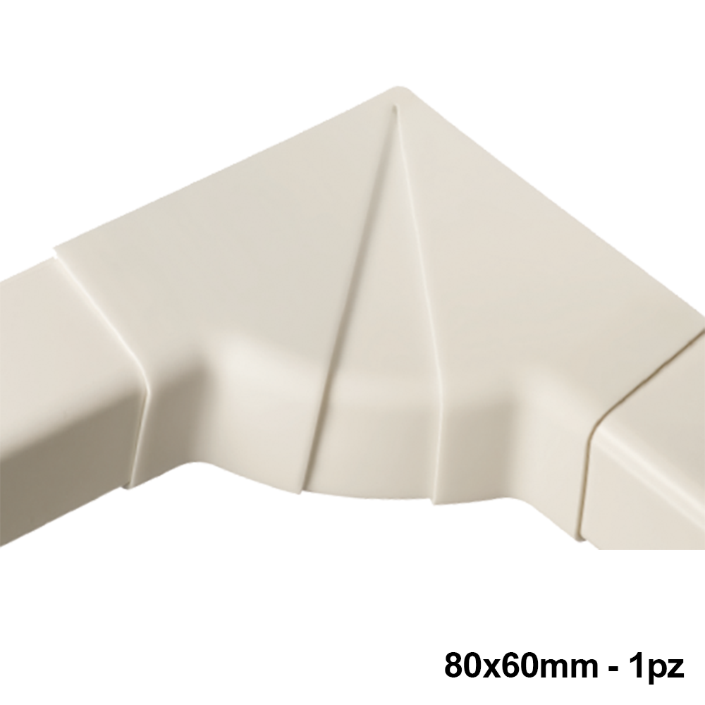 Connecteur d'angle interne réglable pour profilé 80x60 mm - 1 pièce