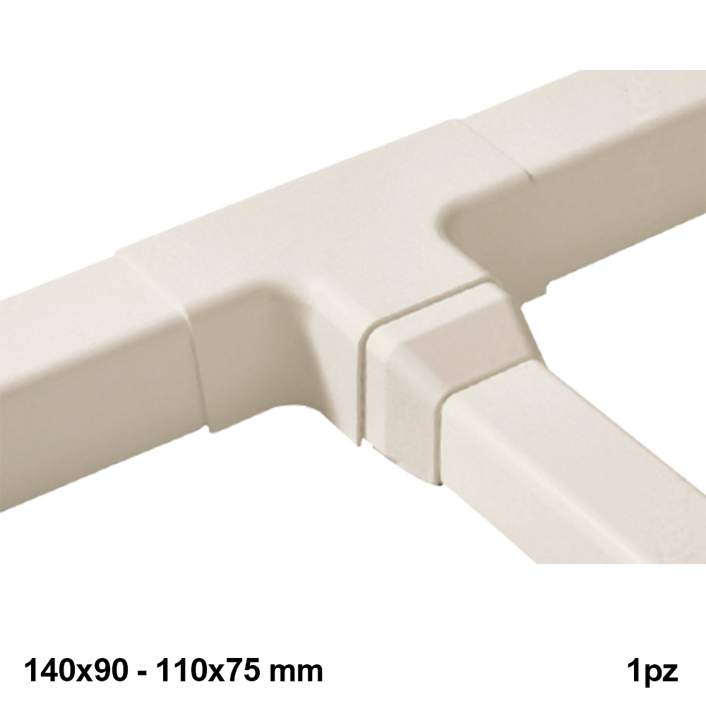 Réduction 140x90 - 110x75 pour conduit - 1 pièce