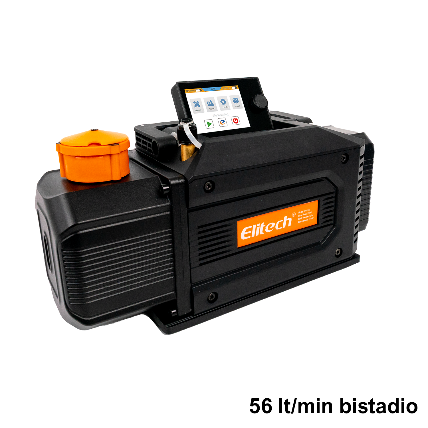 Pompe à vide SMART 56 l/min à deux étages avec affichage numérique
