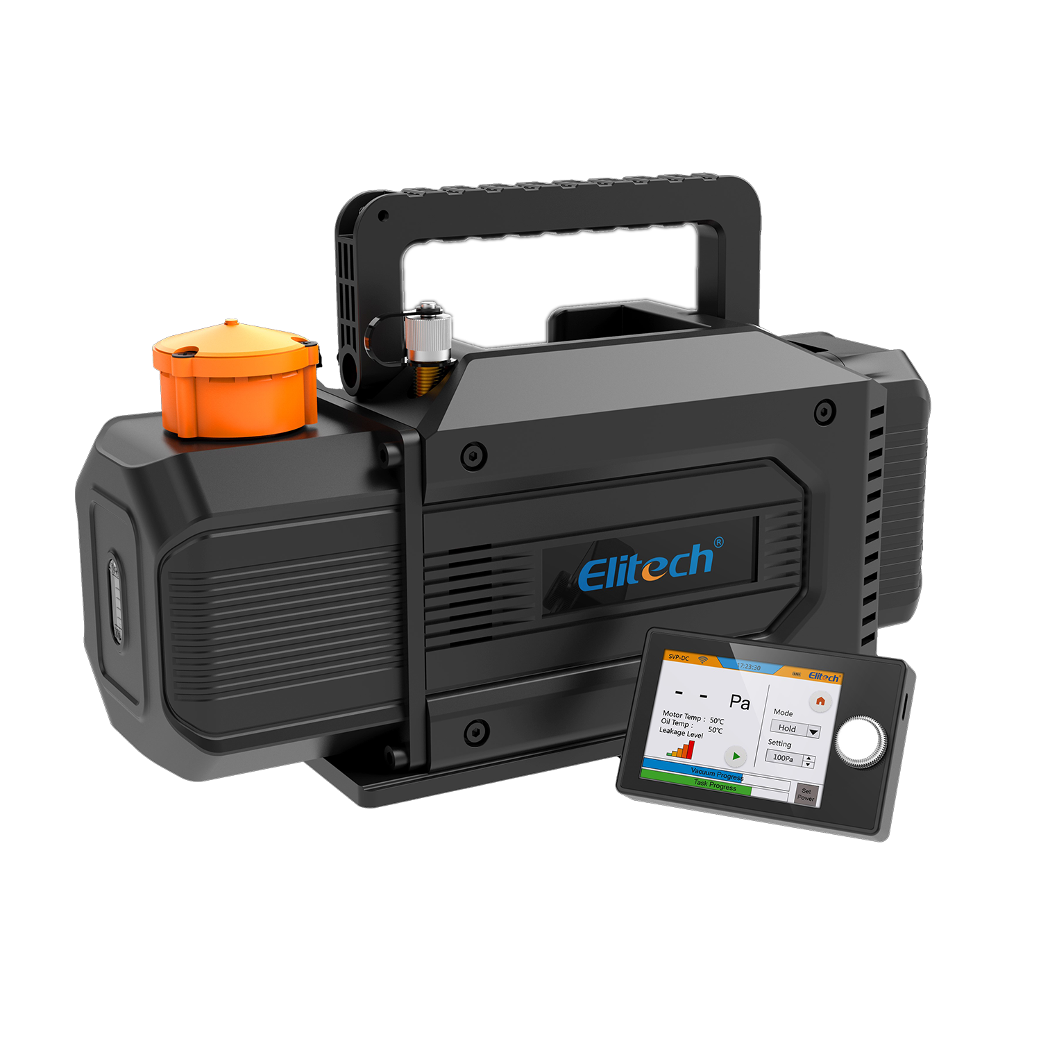 Pompe à vide SMART 56 l/min à deux étages avec affichage numérique