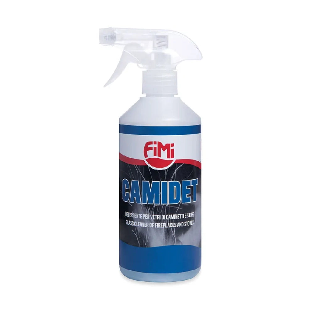 CAMIDET - nettoyant pour nettoyer la suie noire et l'huile des poêles et des cheminées 500 ml.