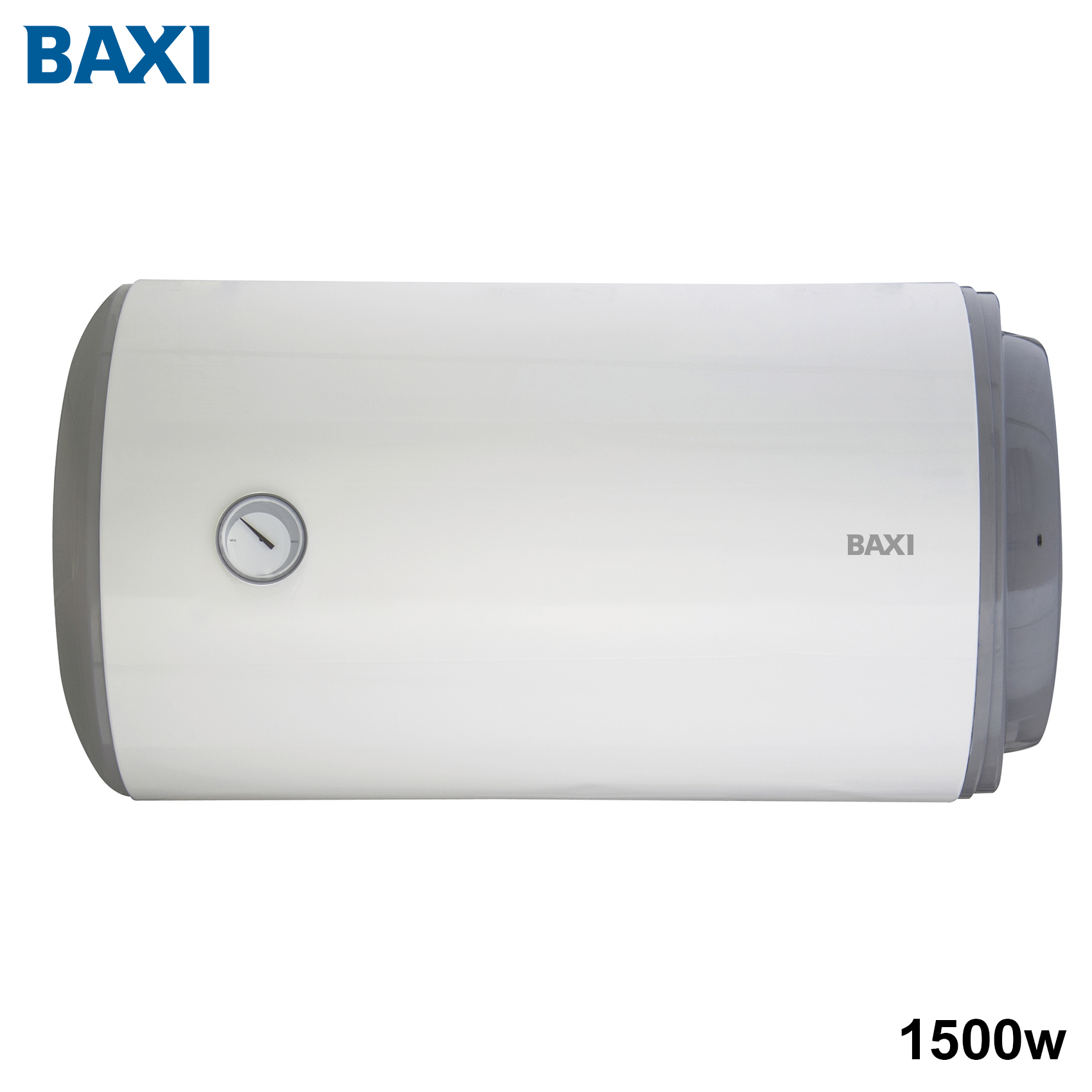 Chauffe-eau électrique horizontal BAXI MUST+ O580 80 L, garantie de 5 ans