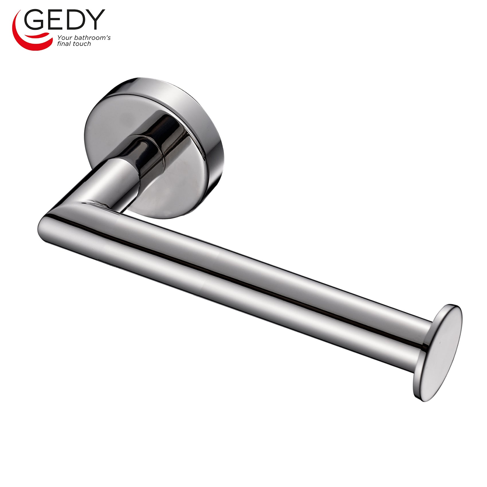 Stainless steel toilet roll holder - PROJECT GEDY