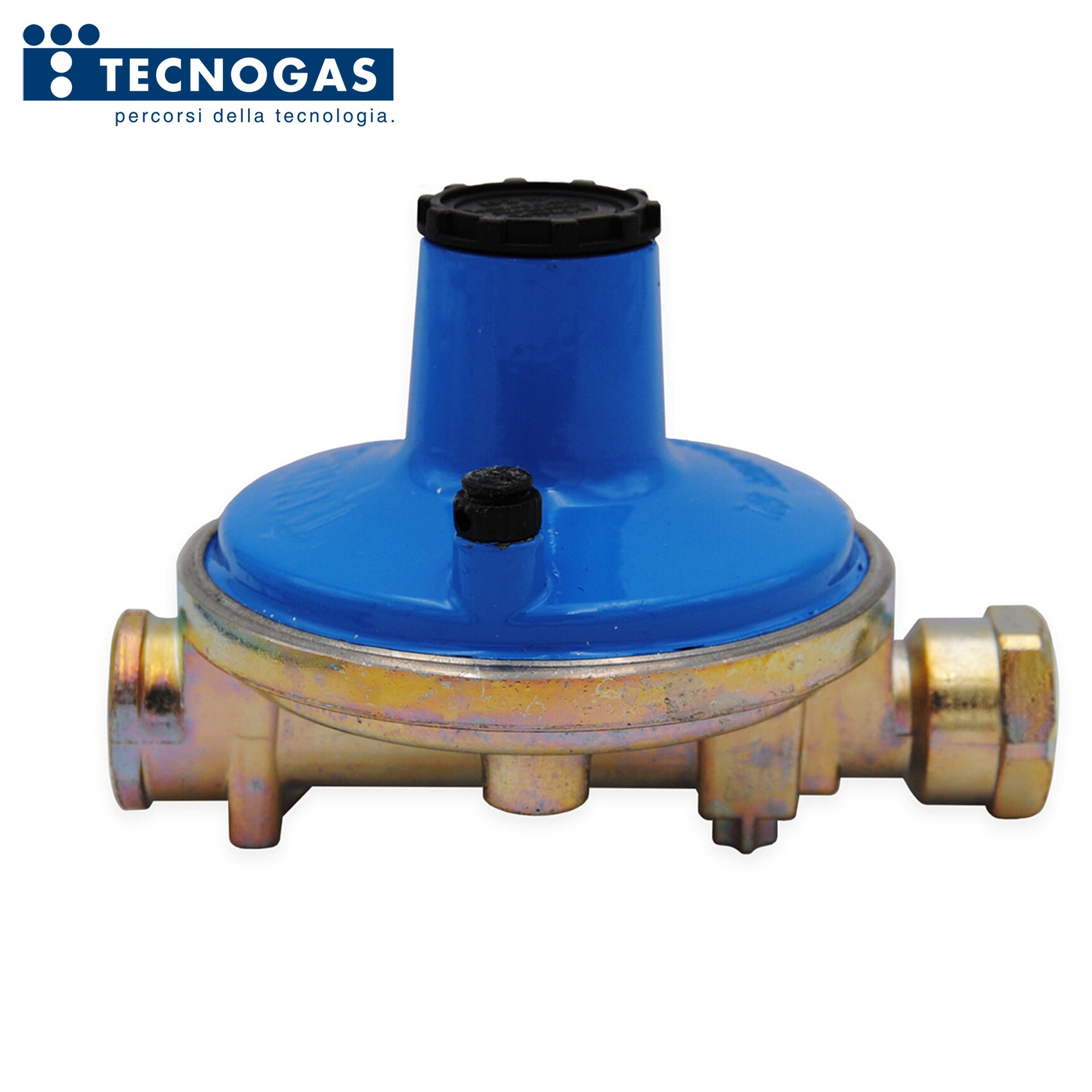 Low-pressure LPG regulator, 10 kg/h flow rate - Inlet and outlet 1/2'' F