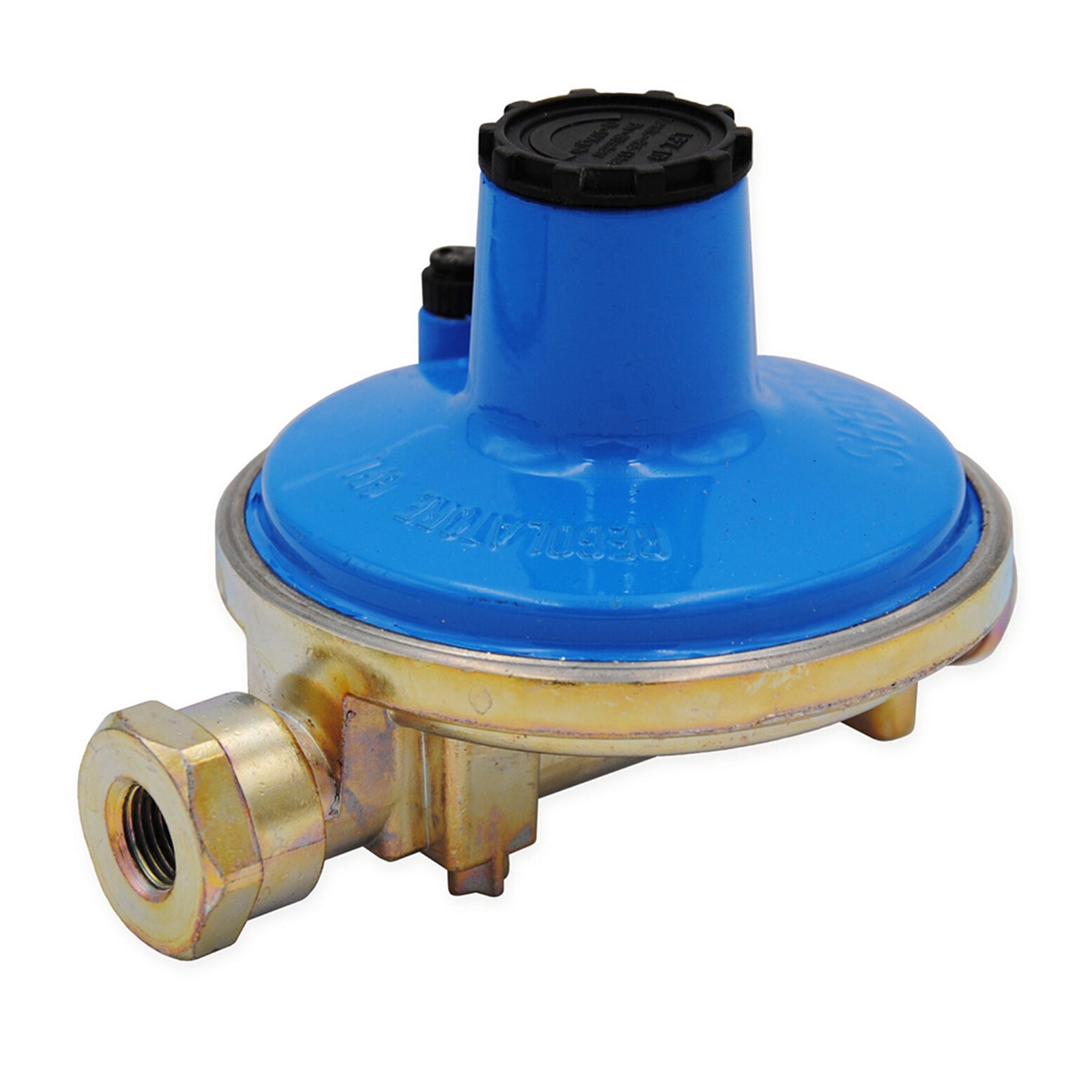 Low-pressure LPG regulator, 10 kg/h flow rate - Inlet and outlet 1/2'' F