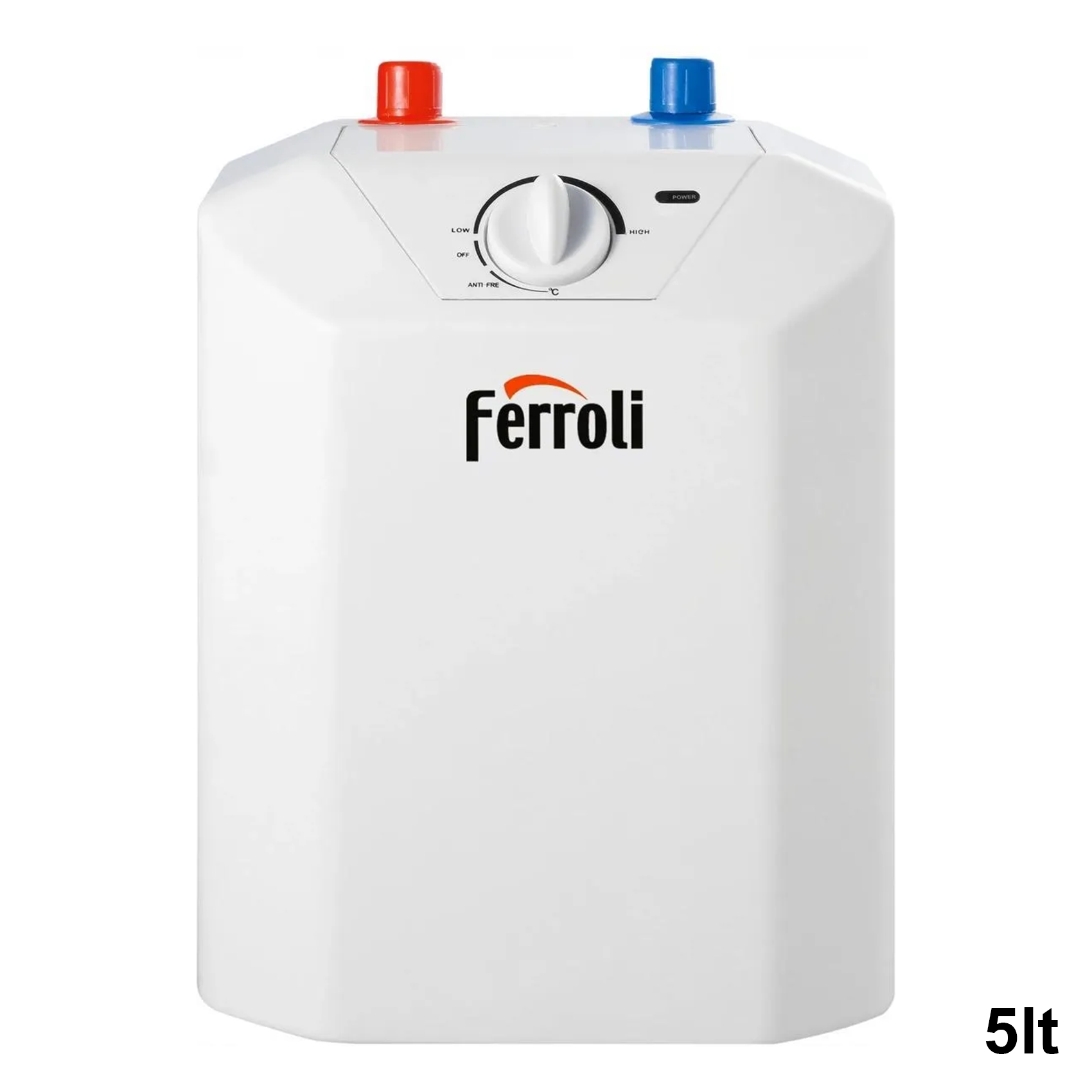 Chauffe-eau électrique sous évier 5 L - Fer NOVO5L-U