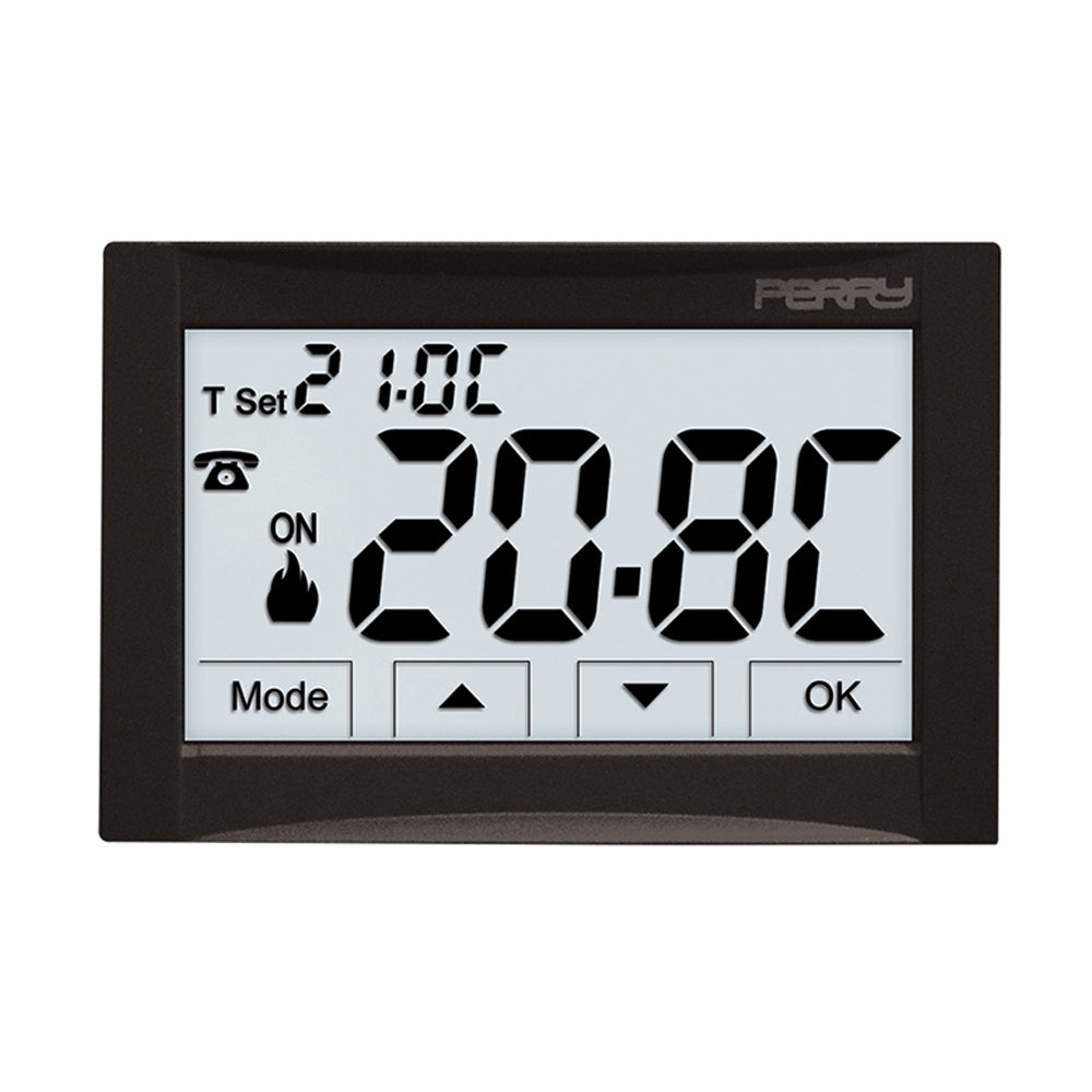 Thermostat numérique tactile intégré Perry 1TITE543 - 230 V MOON SOFT TOUCH