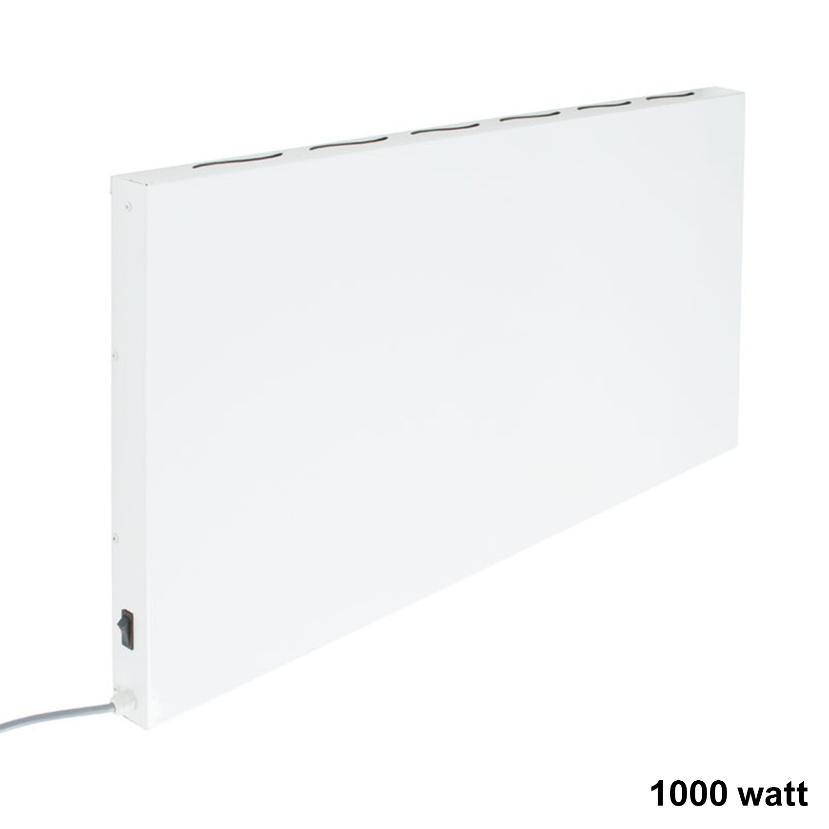 Panneau chauffant infrarouge à convection électrique - Puissance de 1000 watts