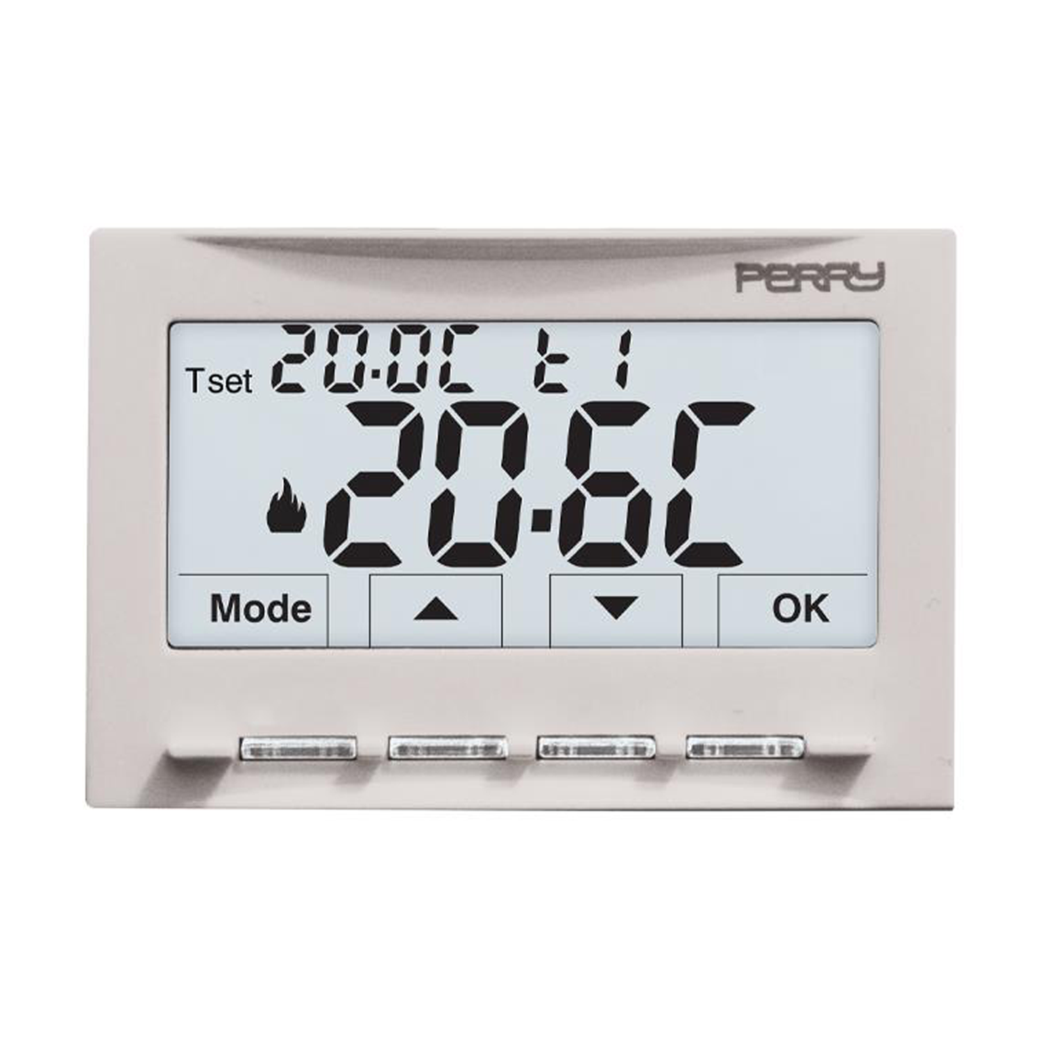 Perry NEXT Soft Touch 220V Built-in Digital Thermostat