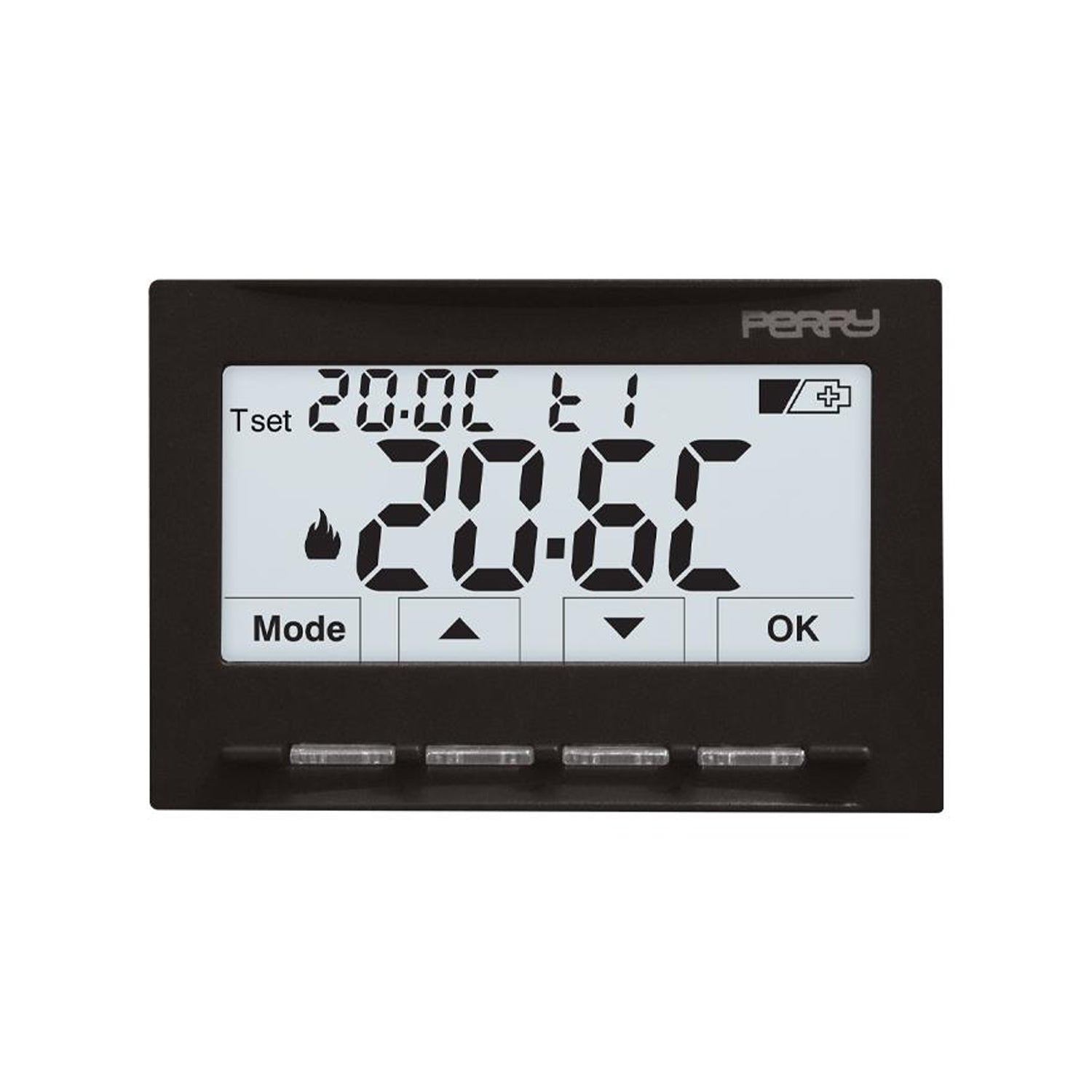 NEXT Soft Touch Perry 3V Battery-Powered Digital Thermostat
