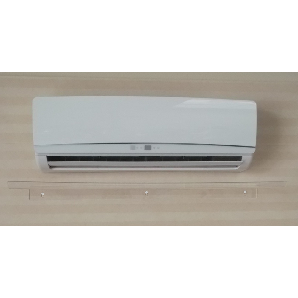 Déflecteur d'air transparent pour climatiseur split 90x31x5 (cm)