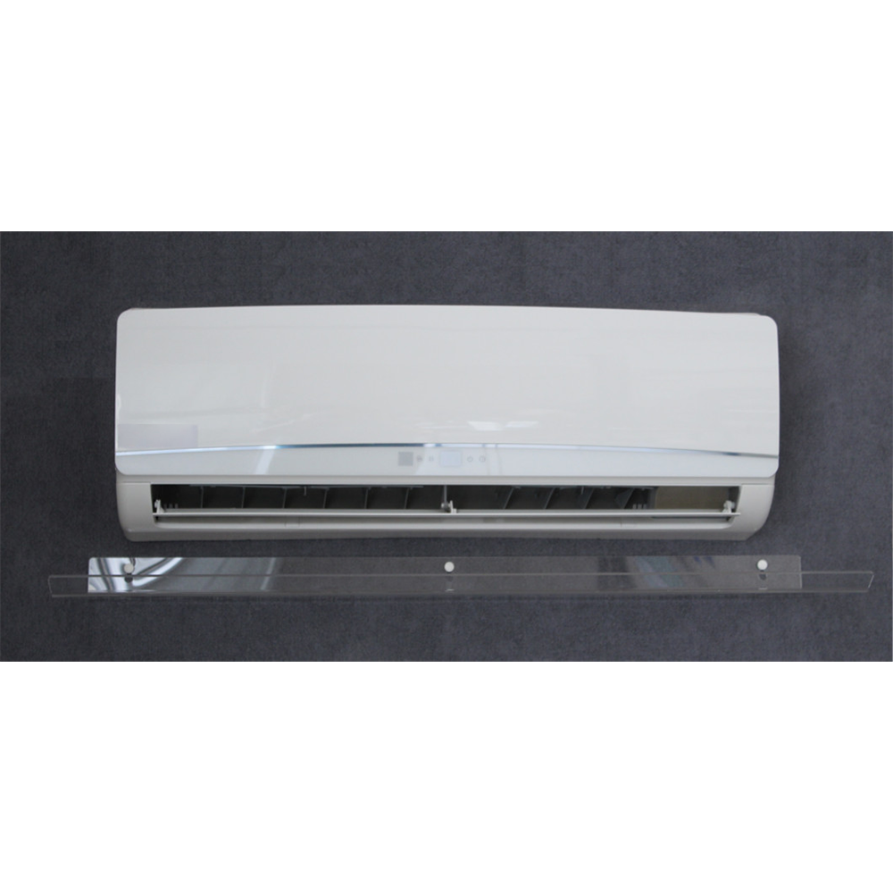 Déflecteur d'air transparent pour climatiseur split 90x31x5 (cm)