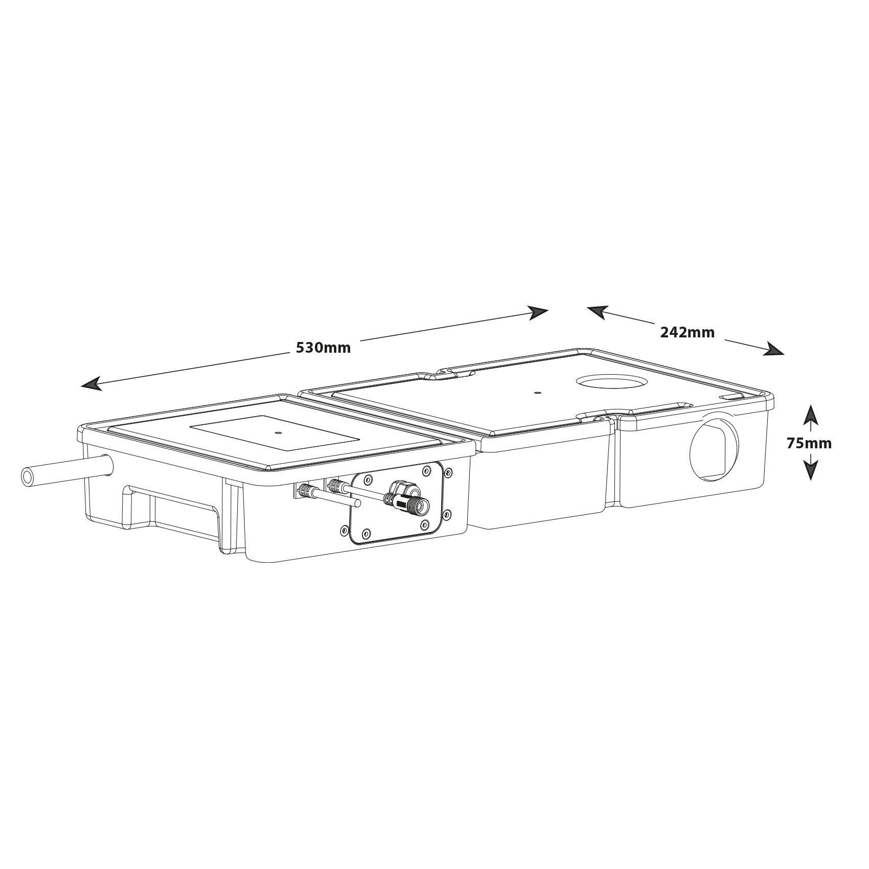 Pompe d'évacuation des condensats pour chambre froide et armoire réfrigérée Compact 4L ERRP Aspen