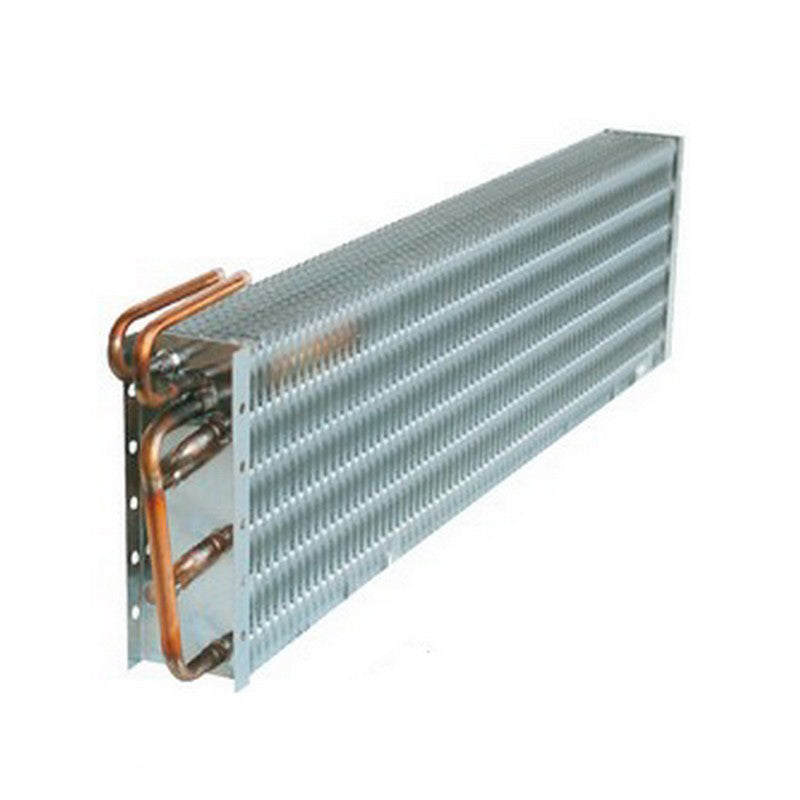 Static under-counter/display cabinet evaporator - 1000 x 210 x 80 mm with 8 PA13 tubes