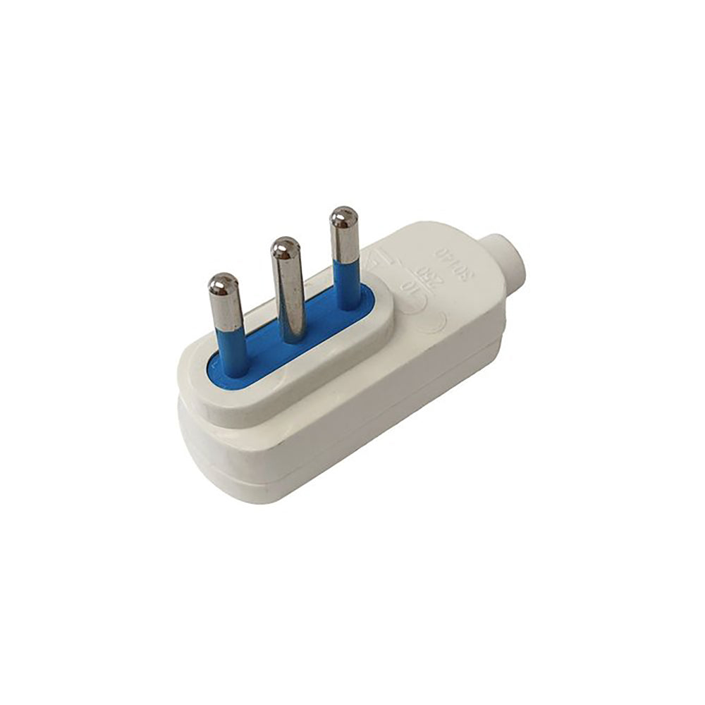 Prise blanche compacte Faeg 16A 2P+T