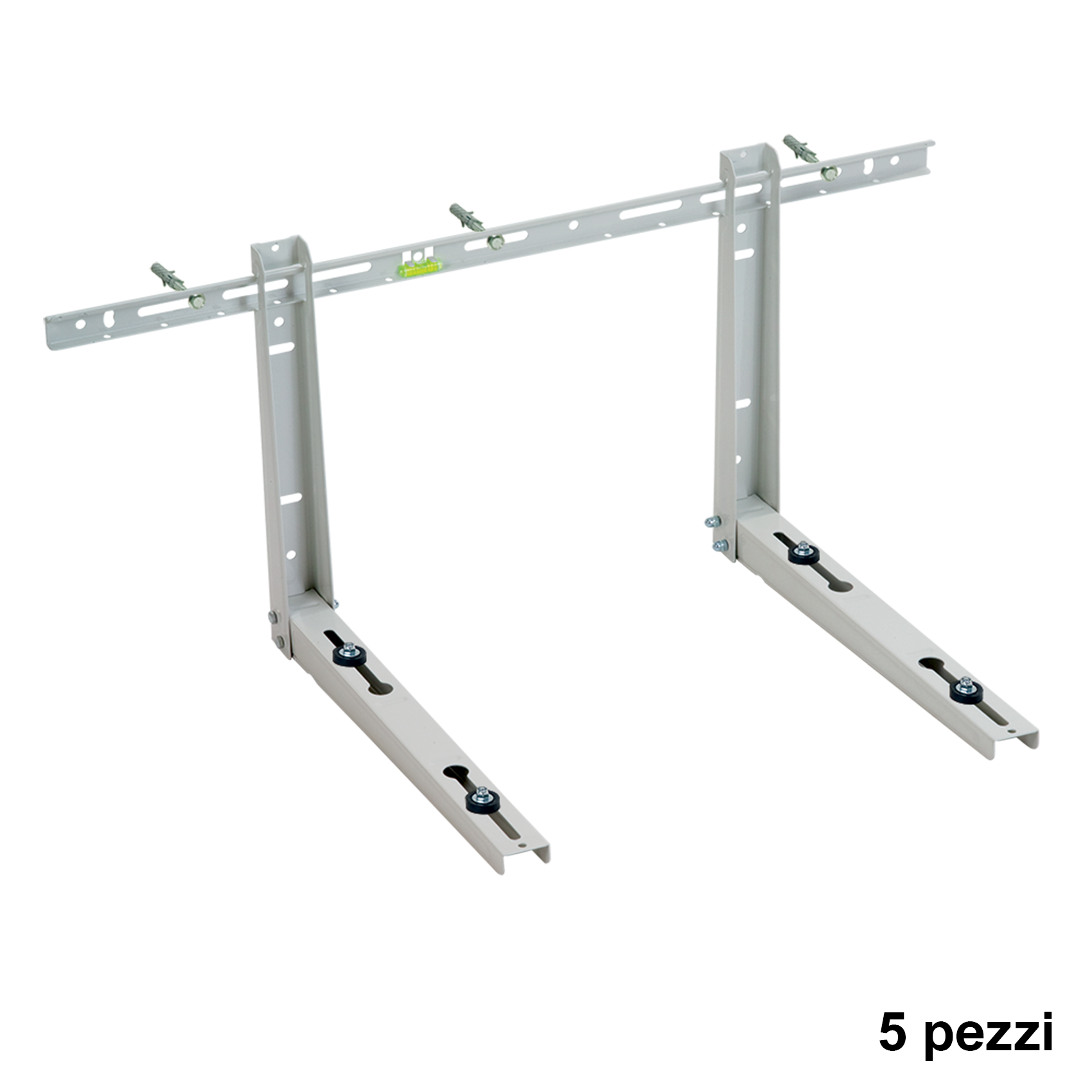 support unité externe climatisationzatore BASIC bracci 45 cm - carico 80 Kg - 5 PIECES