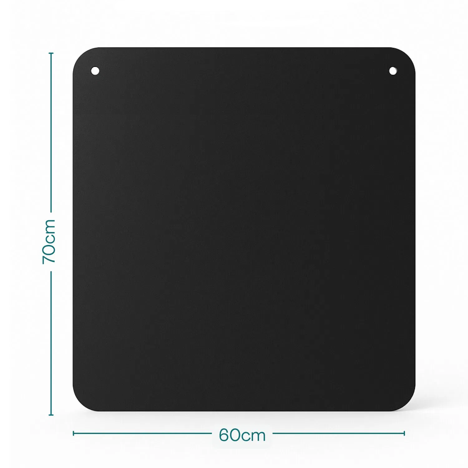 Plateforme de protection de sol en tôle pour POÊLES À PELLETS de bois, 60 x 70 cm