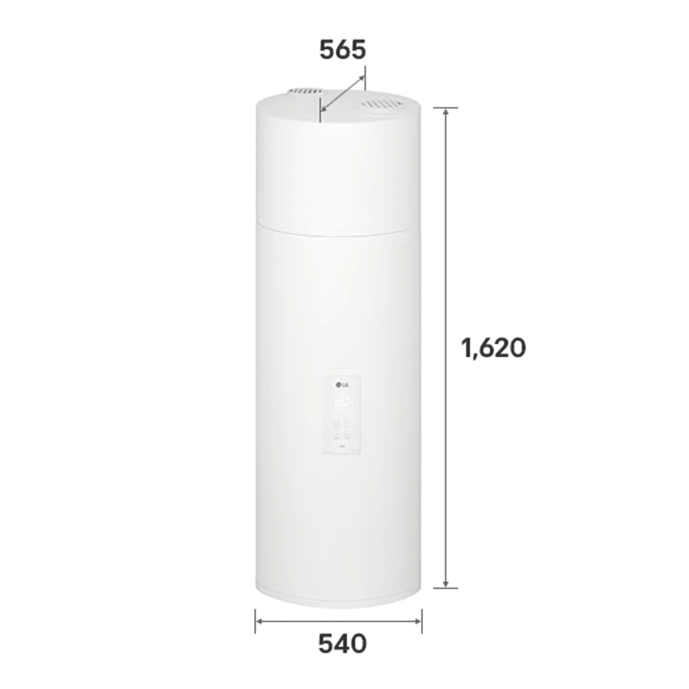 Chauffe-eau thermodynamique mural LG WH15ESF0.HA 150 L, classe énergétique A+
