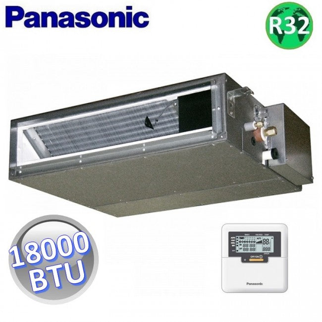 Unité intérieure gainable de 18 000 BTU (5,0 kW) pour systèmes simples ou multiples - PANASONIC