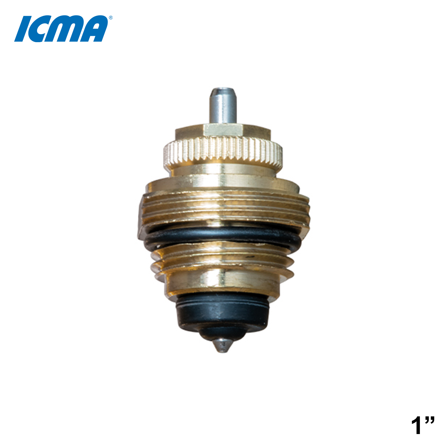 ICMA 1" Replacement Thermostatic Insert - for brass and stainless steel manifolds in underfloor heating systems