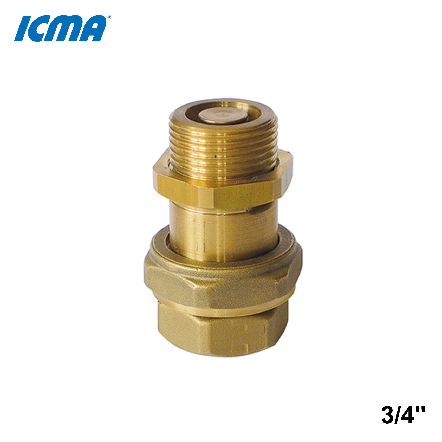 Clapet anti-retour double ICMA S142 3/4'' pour vase d'expansion