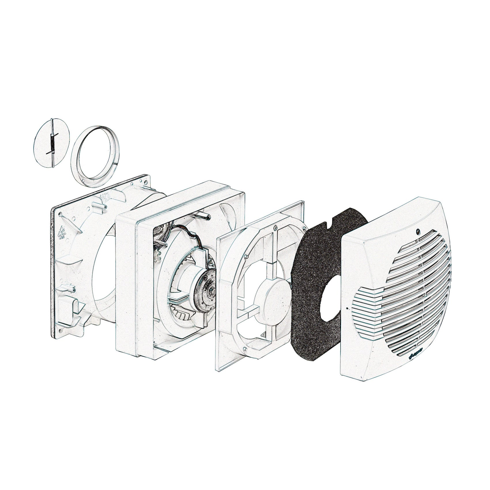 CTF 170 T Series Centrifugal Extractor with Timer 170 m³/h
