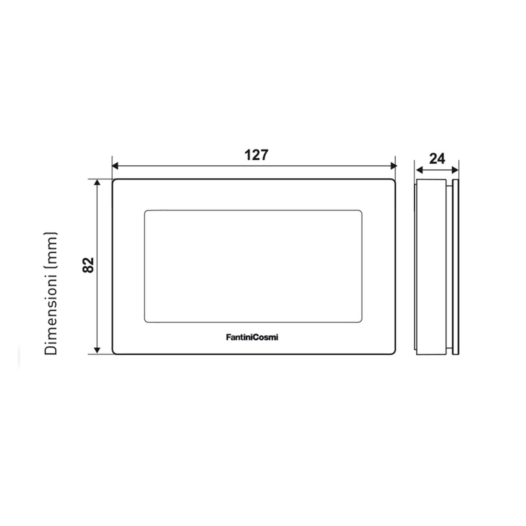 Intellicomfort CH180-230V Touchscreen Weekly Programmable Thermostat