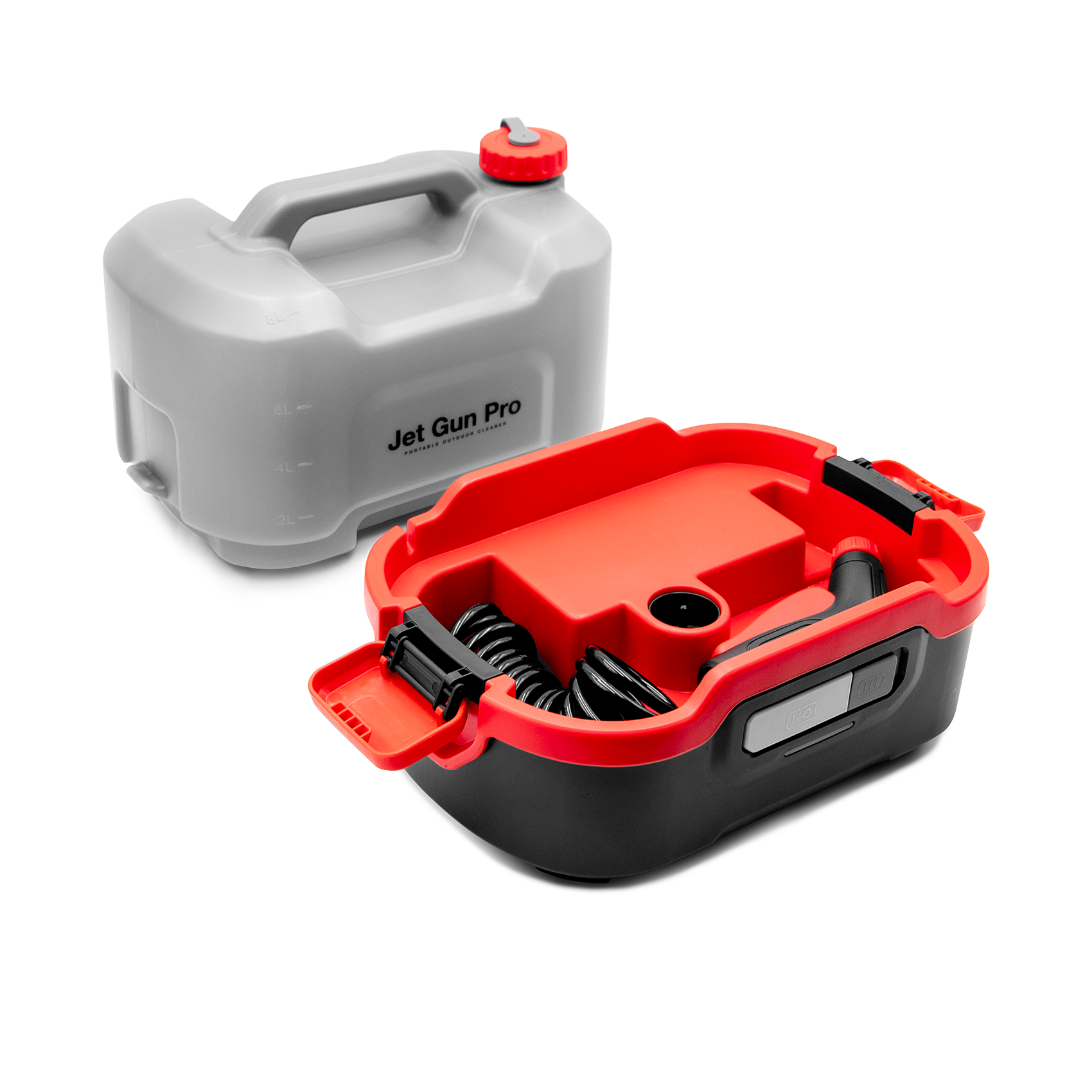 Nettoyeur haute pression portable Jet Gun Pro avec batterie au lithium pour systèmes de climatisation