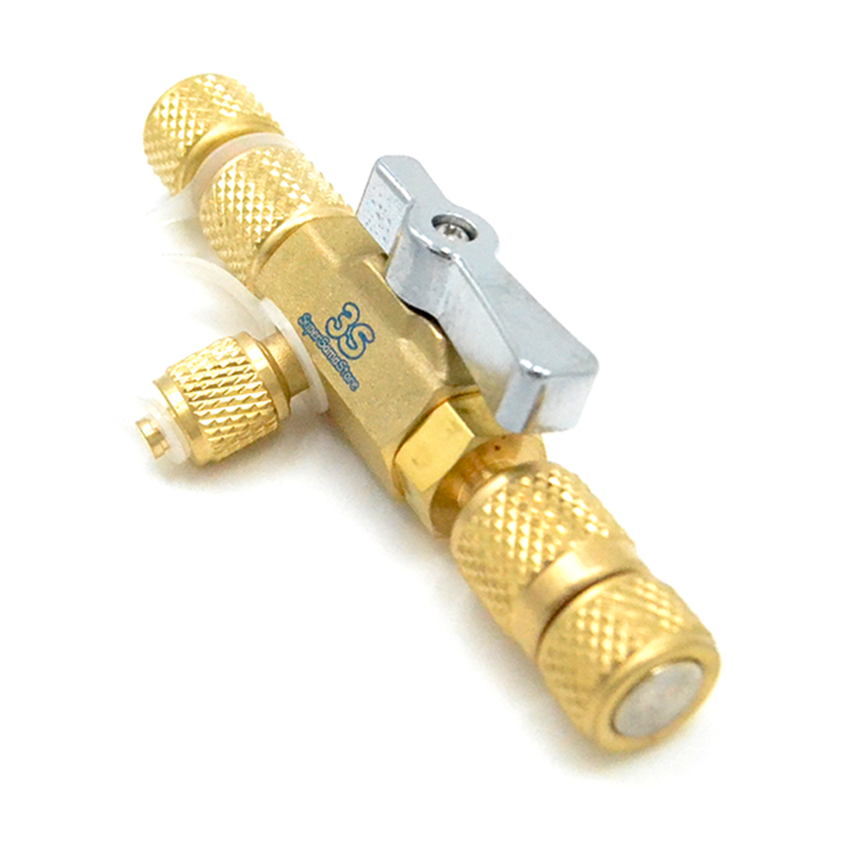 Extracteur universel pour vanne à broche 1/4 - 5/16 avec robinet