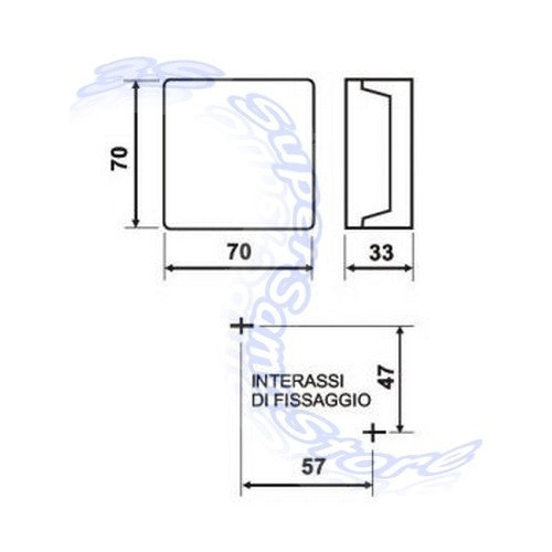 EC20 Fantini Cosmi indoor probe - for chronothermostat