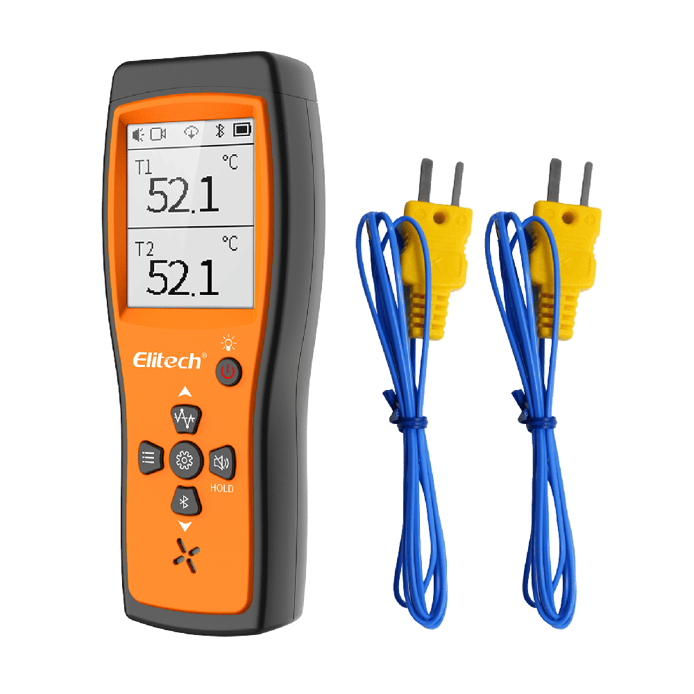 Thermomètre numérique à double sonde Elitech ICT-220 avec 2 lectures