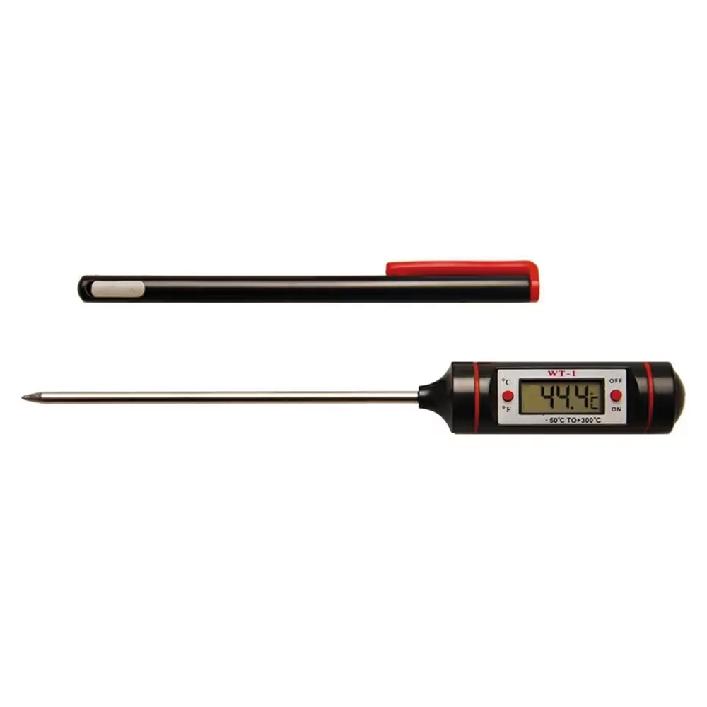 Thermomètre stylo numérique avec sonde en acier