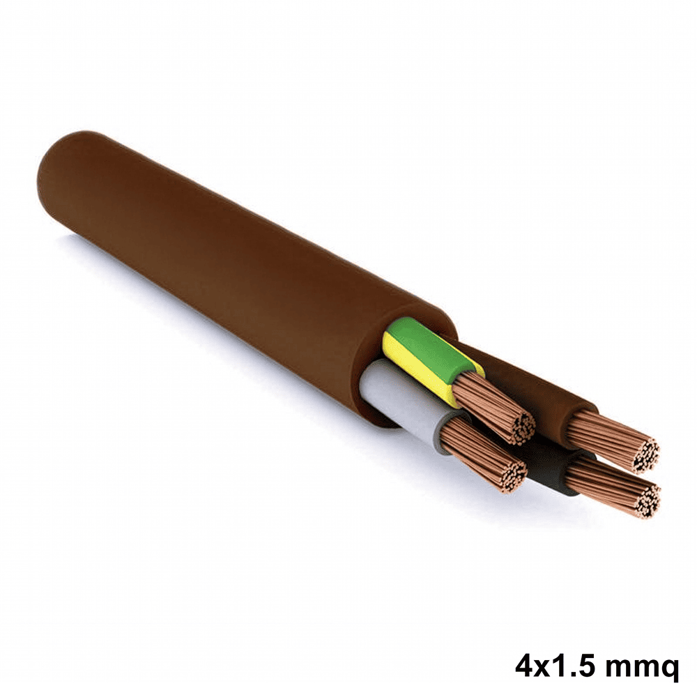Four-conductor electrical cable FS18 FROR - 4 x 1.5 mm2 - price per meter