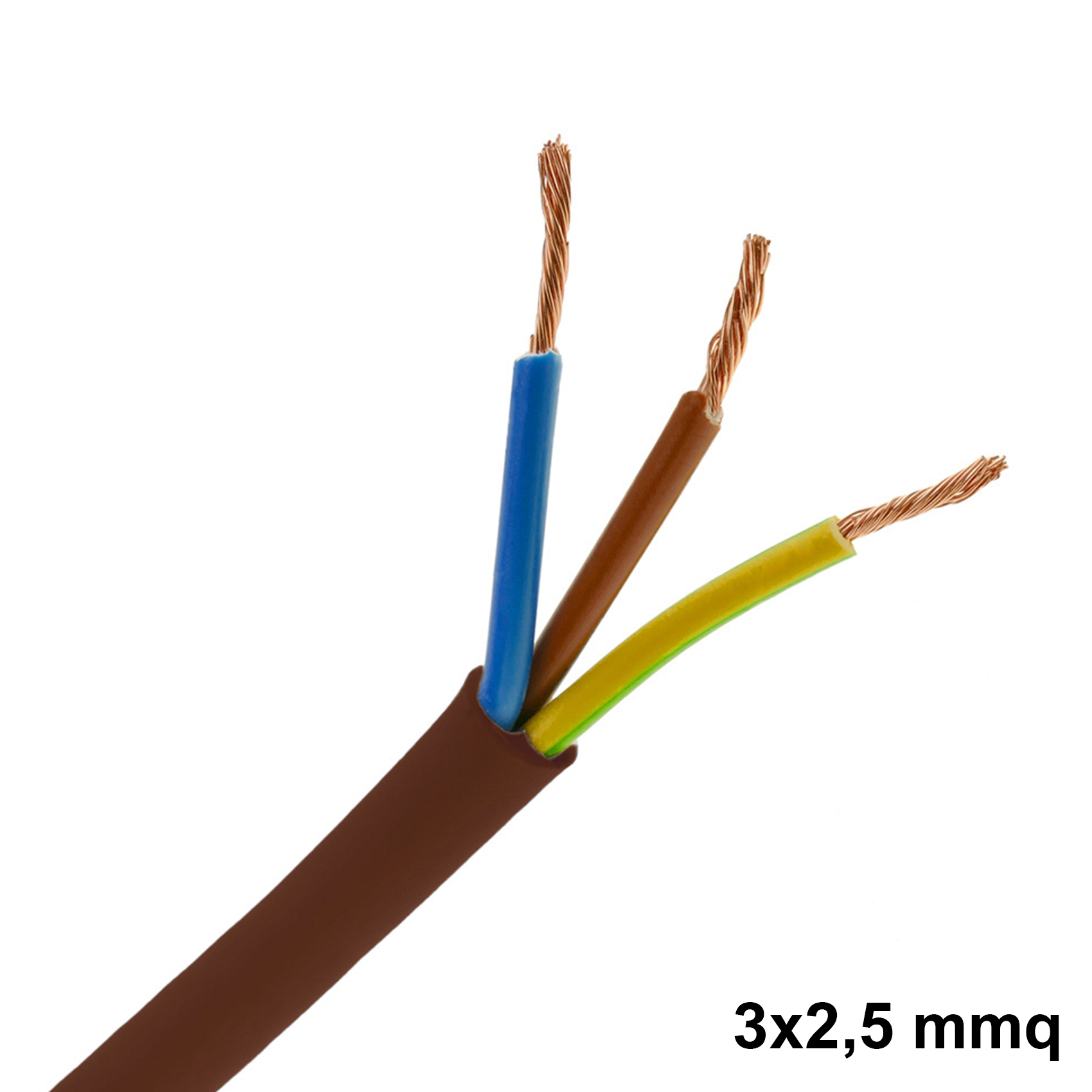 FS18 FROR three-core electric cable - 3 x 2.5 mm2 - price per metre