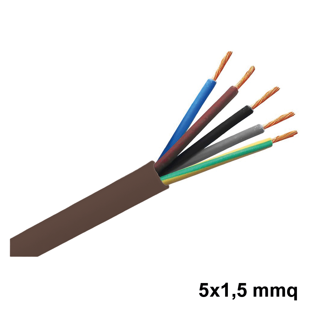Five-conductor electrical cable FS18 FROR - 5 x 1.5 mm2 - price per meter