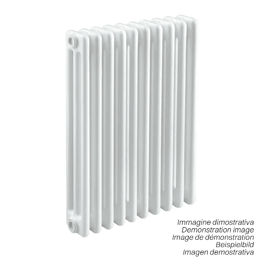 Radiateur tubulaire en acier à 3 colonnes Comby Ercos - H 300 mm