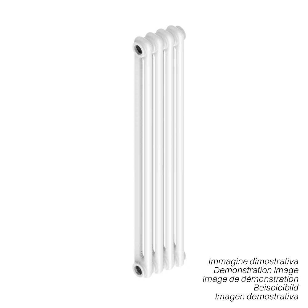 Radiateur tubulaire en acier à 2 colonnes Comby Ercos - H 300 mm