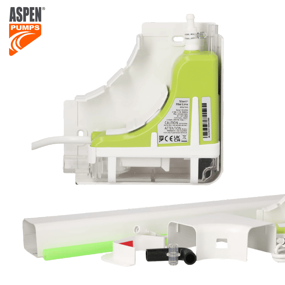 Nouvelle Aspen silent+ mini lime avec canal 80x60 couleur blanc pur