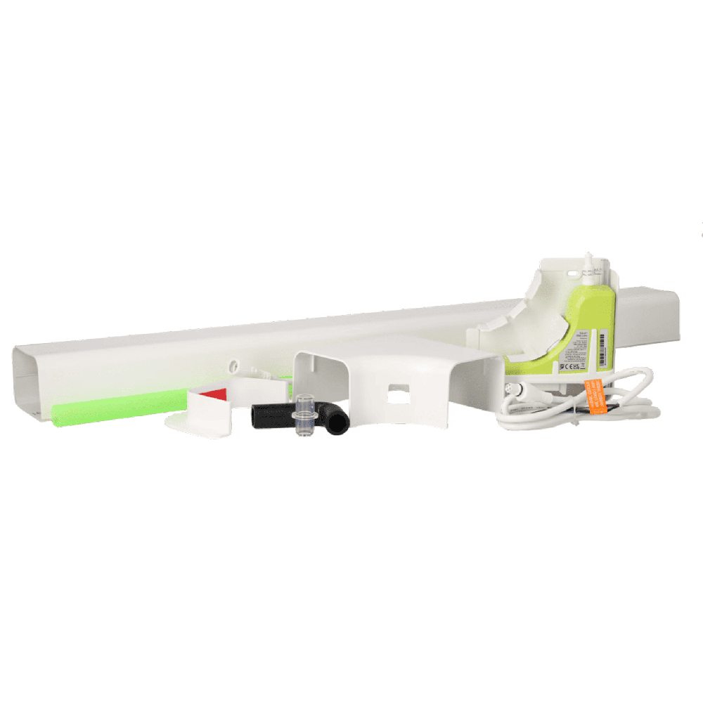 Nouvelle Aspen silent+ mini lime avec canal 80x60 couleur blanc pur