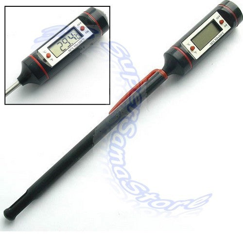 Thermomètre stylo numérique avec sonde en acier