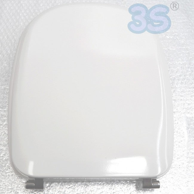 Abattant WC thermodurcissable compatible pour WC TESI Ideal Standard avec charnières en acier